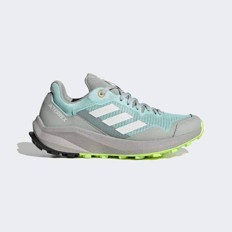 adidas TERREX TRAILRIDER SEMI FLASH AQUA/CRYSTAL WHITE/WONDER SILVER IF5024 Size UK 5.5/6 (SA 5.5/6)