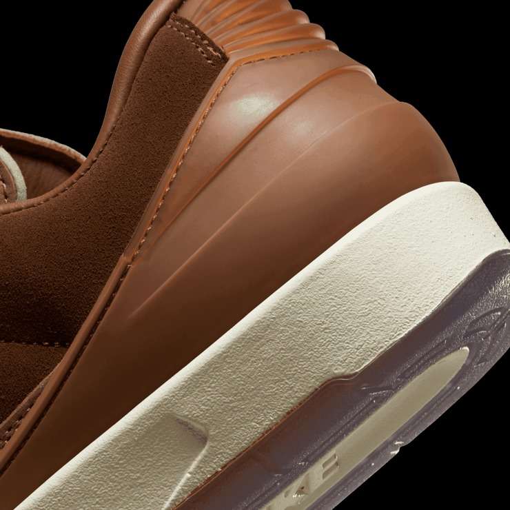 Nike Men`s Jordan 2 Retro Low Two 18 Rocky Tan/ British Tan DV7129 222 Size UK 10 (SA 10)
