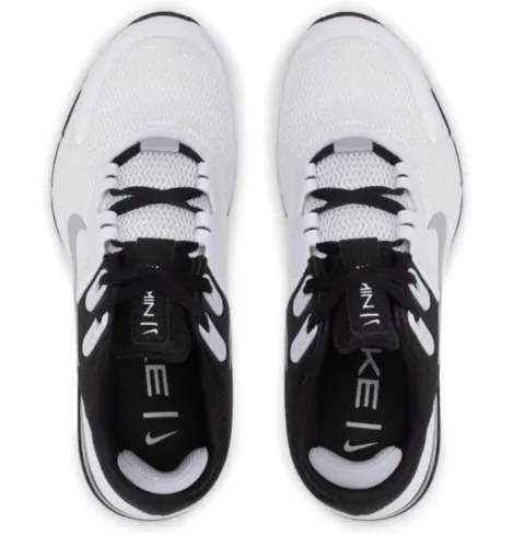 Nike Men`s Air Max Alpha Trainer 4 White/ Wolf Grey Black CW3396 100 Size UK 7/8 (SA 7/8)