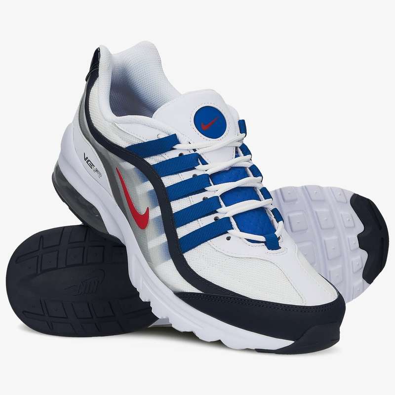 Nike Men`s Nike Air Max VG-R White/ Obsidian Game/ Red CK7583 103 Size UK 11 (SA 11)