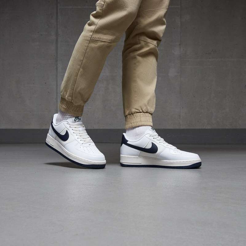 Nike Men's Air Force 1 '07 White/Fir/Phantom/Obsidian HF4298 100 Size UK 11/12 (SA 11/12)