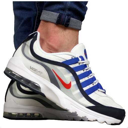 Nike Men`s Nike Air Max VG-R White/ Obsidian Game/ Red CK7583 103 Size UK 11 (SA 11)