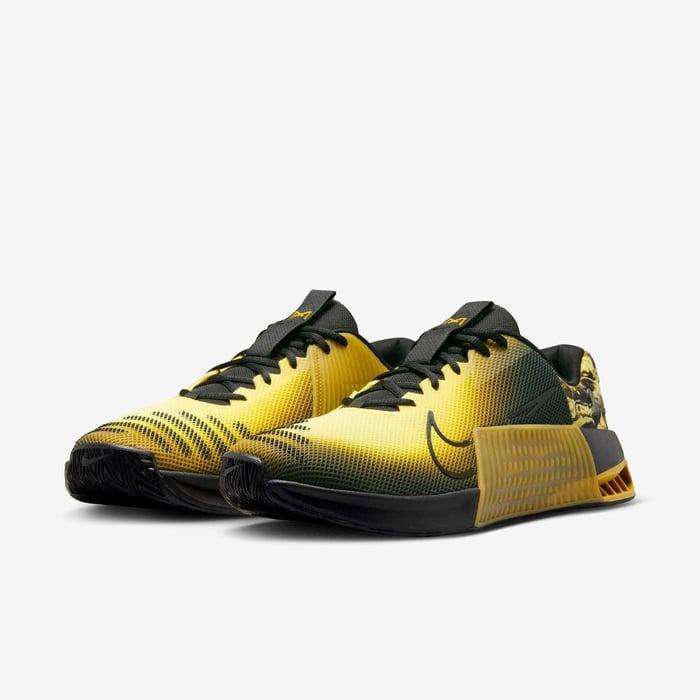 Nike Men's Metcon 9 AMP Black/ Bronzine/ Citron Tint DZ2616 002 Size UK 12 (SA 12)