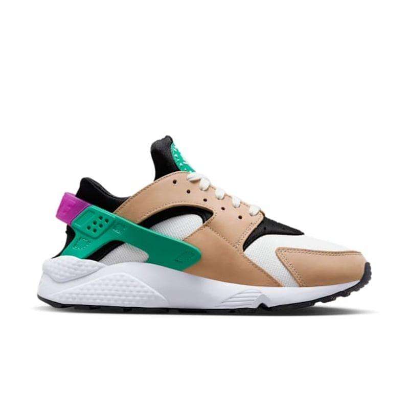 Nike Men`s Air Huarache PREMIUM Sail/Black/White/Hemp DV0486 100 Size UK 10 (SA 10)