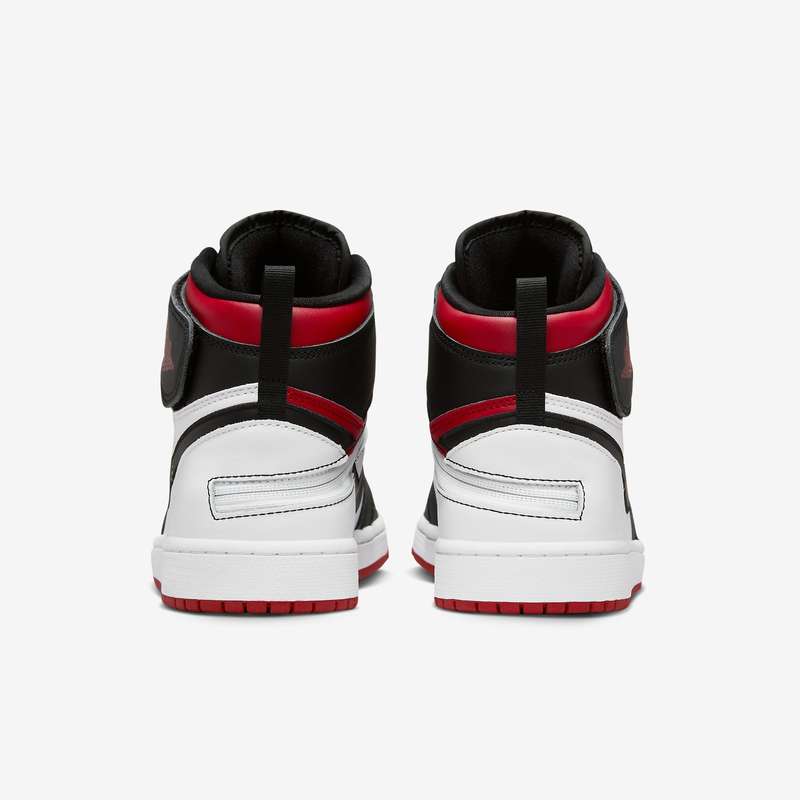 Nike Men's Air Jordan 1 Flyease Hi Black/ Gym Red/ White CQ3835 106 Size UK 8 (SA 8)