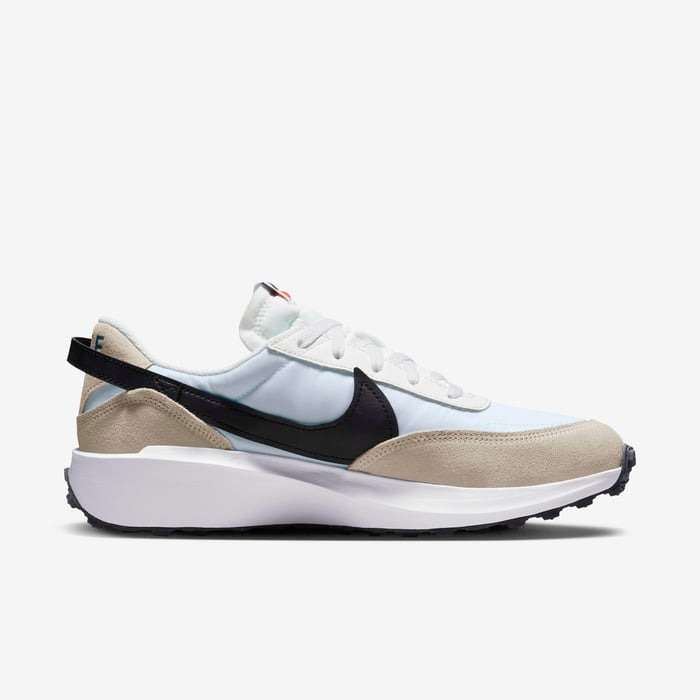 Nike Men`s Waffle Debut White /Summit White /Black DH9522 103 Size UK 8 (SA 8)