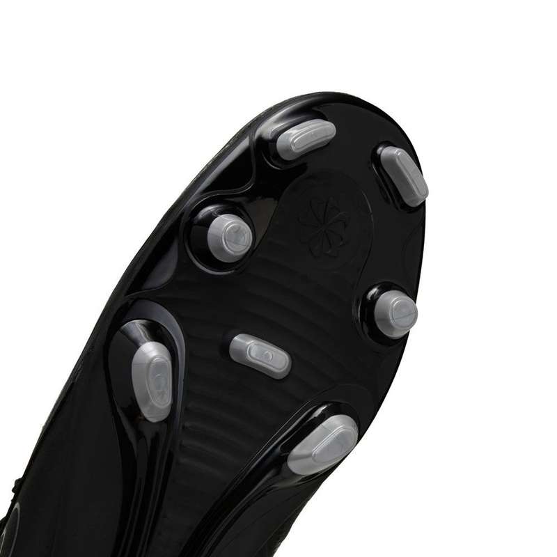 Nike Men`s Phantom GX II Club FG Soccer Cleats Black/Black FJ2557 001 Size UK 8 (SA 8)