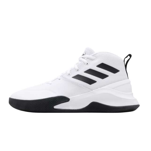 adidas Men`s Own the Game Cloud White/ Core Black EE9631 Size UK 10.5 (SA 10.5)