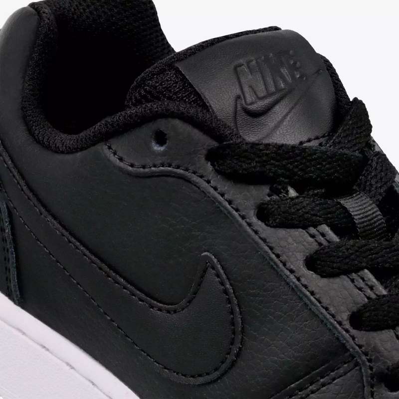 Nike Women's Ebernon Low Black/ Black White AQ1779 001 Size UK 6.5 (SA 6.5)