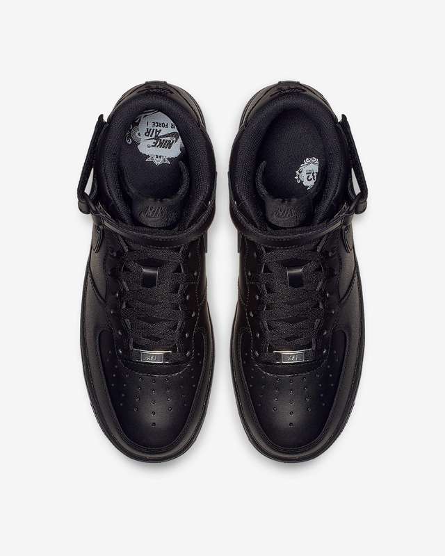 Nike Men's Air Force 1 Mid '07 Black/Black CW2289 001 Size UK 9/10 (SA 9/10)