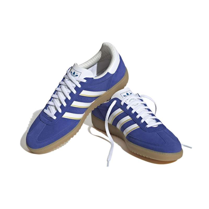 adidas Men`s HAND 2 Semi Lucid Blue/ White/ Mate Gold ID2115 Size UK 10.5 (SA 10.5)