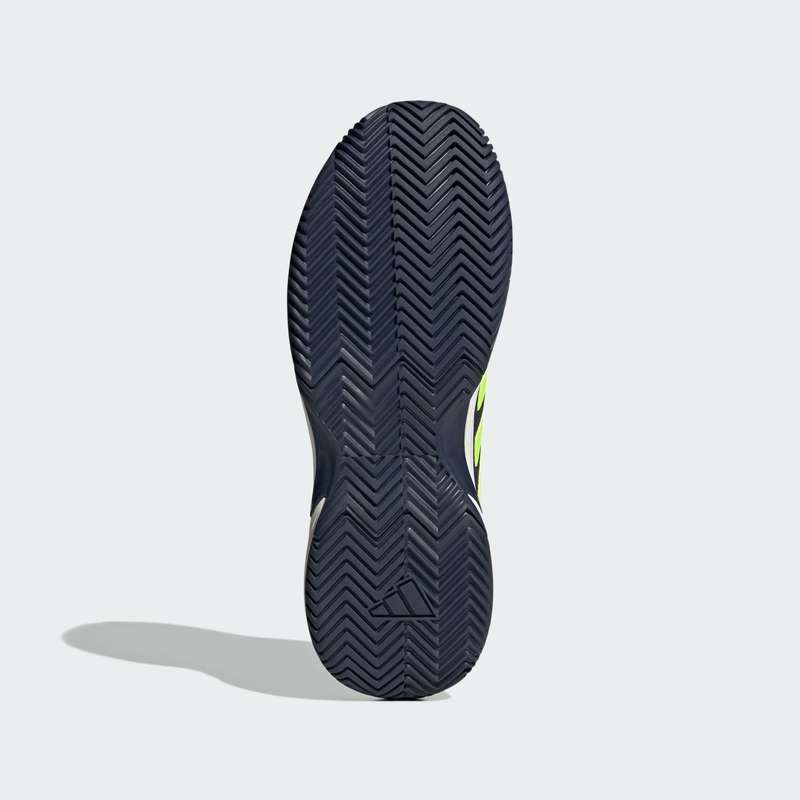 adidas Men`s GameCourt 2.0 Shadow Navy/ Lucid Lemon/ White IE0854 Size UK 11 (SA 11)