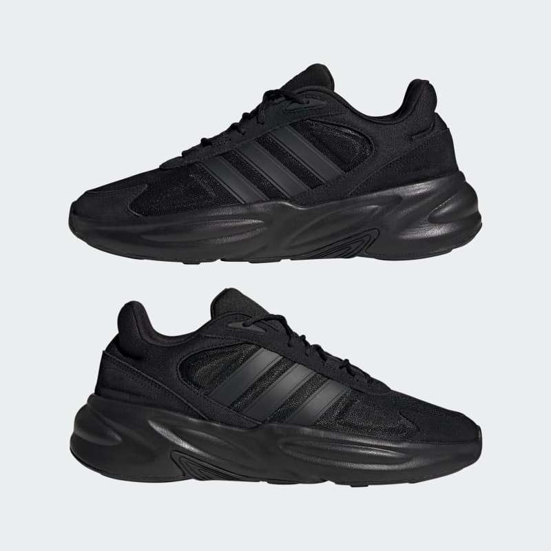 adidas Men`s Ozelle Cloudfoam Core Black/ Core Black GX6767 Size UK 11 (SA 11)