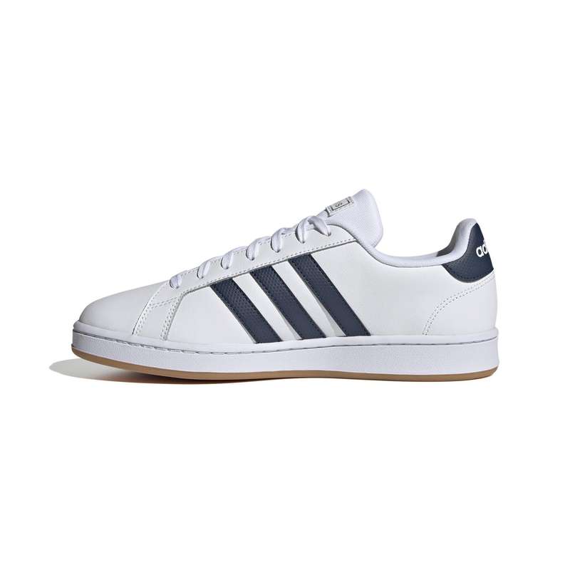 adidas Men`s Grand Court Trainers Cloud White/ Crew Navy FY8209 Size UK 11 (SA 11)