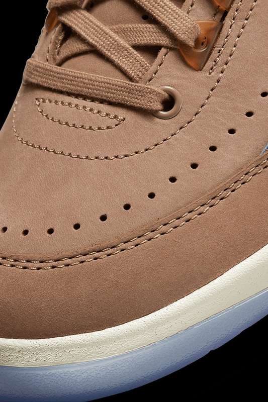 Nike Men`s Jordan 2 Retro Low Two 18 Rocky Tan/ British Tan DV7129 222 Size UK 10 (SA 10)