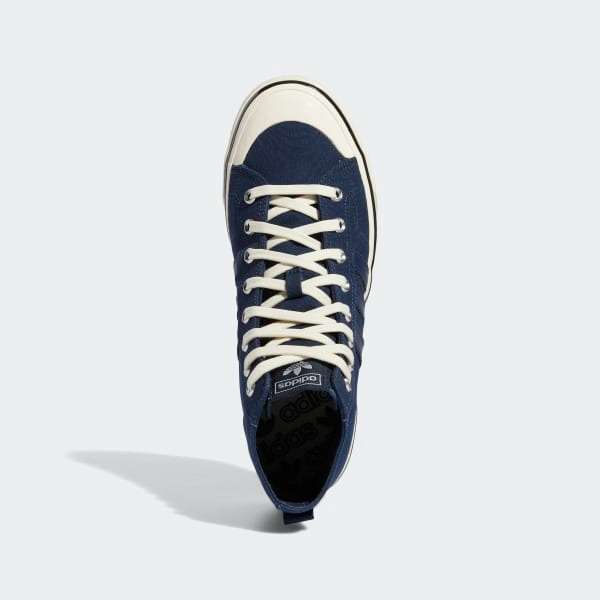 adidas Men`s NIZZA HI RF 74 Top Trainers Blue GX8489 Size UK 10.5 (SA 10.5)
