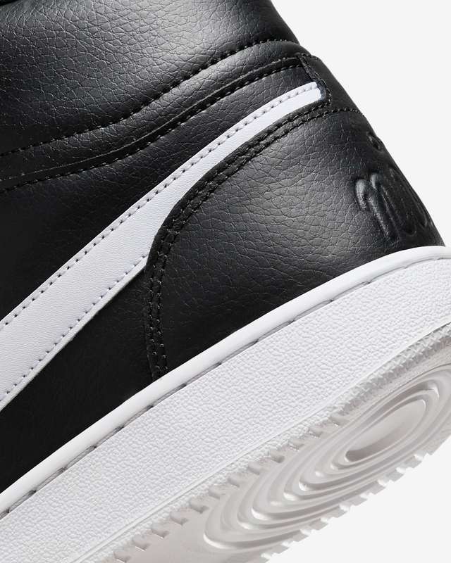 Nike Men`s Ebernon Mid Black / White AQ1773 002 Size UK 8 (SA 8)