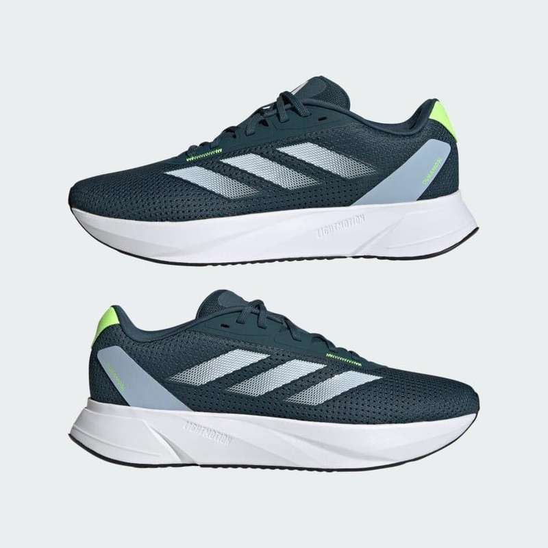 adidas Men`s Duramo SL Arctic Night/ Cloud White/ Lucid Lemon IF7868 Size UK 10 (SA 10)