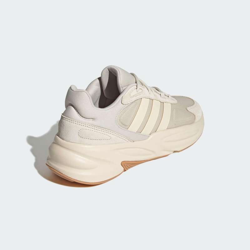 adidas Men's Ozelle Cloudfoam Alumina/ Wonder White/ Gum GX6762 Size UK 11 (SA 11)
