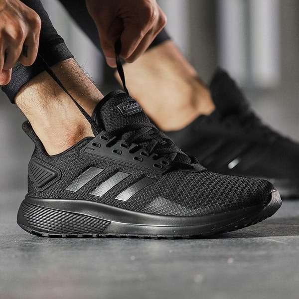 adidas Men`s DURAMO 9 Core Black / Core Black B96578 Size UK 10.5 (SA 10.5)