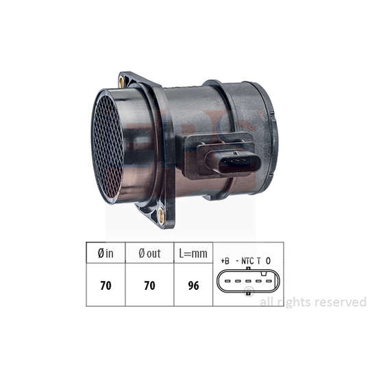 Hyundai Kia MAF Sensor 28164-2A401 0281002723 28164-2A500