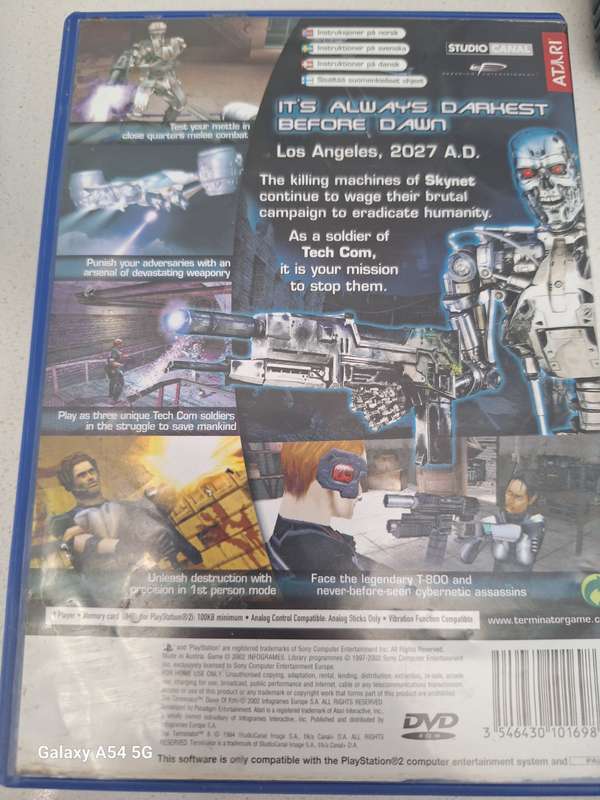 The Terminator: Dawn of Fate (PS2) - NEXT BUSINESS DAY SHIPPING!