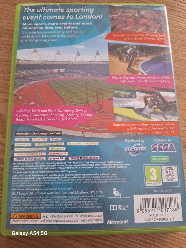 London 2012 (XBOX 360) - NEXT BUSINESS DAY SHIPPING!