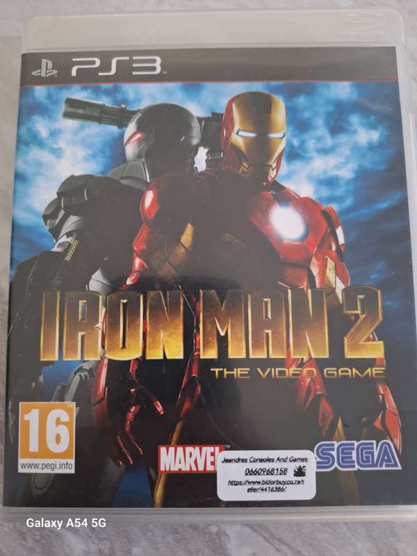 Iron Man 2 : The Video Game (PS3) - NEXT BUSINESS DAY SHIPPING!