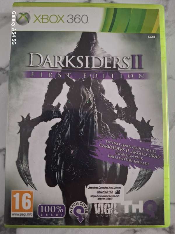 - CLEARANCE SALE! - Darksiders II (Cover not in English) (XBOX 360) - NEXT BUSINESS DAY SHIPPING!