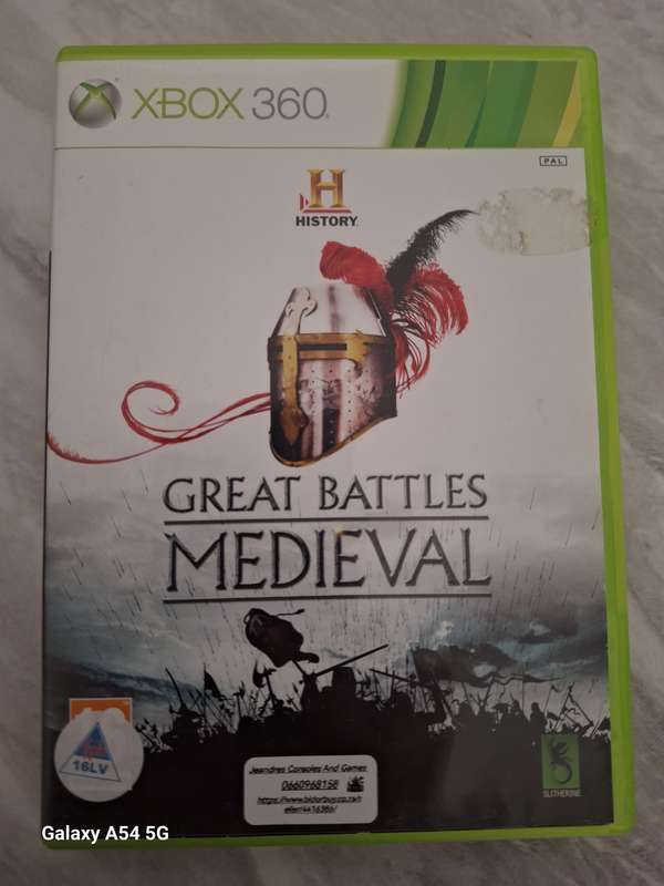 - CLEARANCE SALE! - HISTORY Great Battles Medieval (XBOX 360) - NEXT BUSINESS DAY SHIPPING!