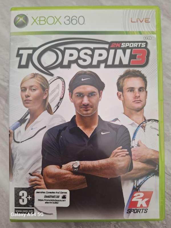 **CLEARANCE SALE** 2K Sports Topspin 3 (XBOX 360) - NEXT BUSINESS DAY SHIPPING!