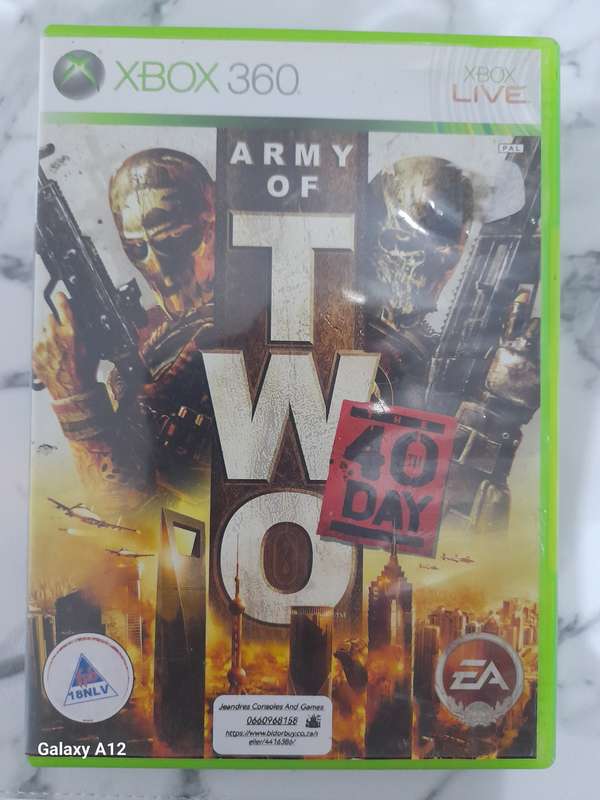 **CLEARANCE SALE** Army of Two : The 40th Day (XBOX 360) - NEXT BUSINESS DAY SHIPPING!