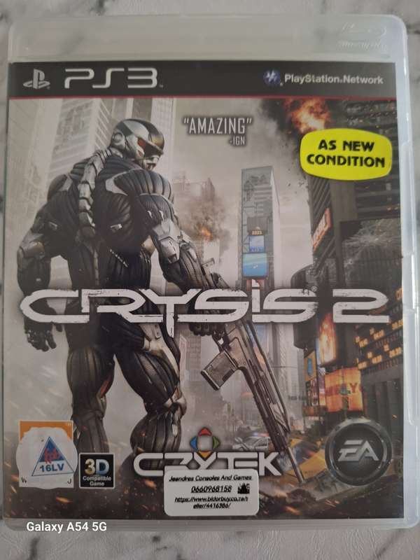 Crysis 2 (PS3) - NEXT BUSINESS DAY SHIPPING!