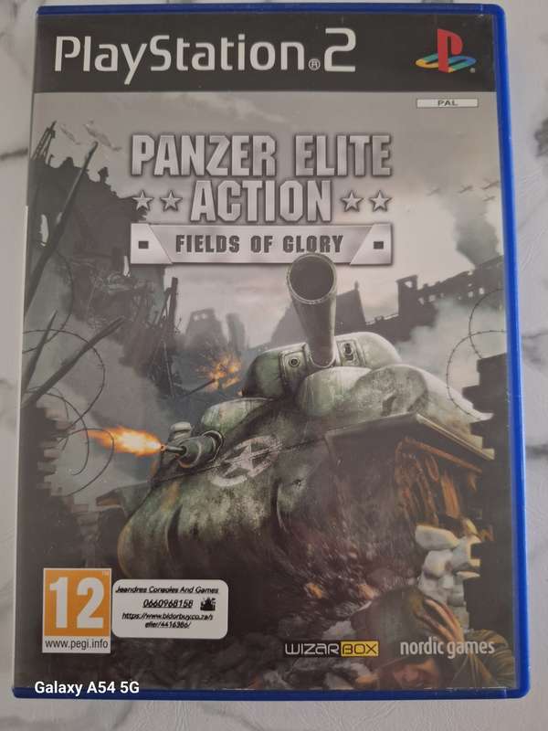 Panzer Elite Action - Fields of Glory (PS2) - NEXT BUSINESS DAY SHIPPING!
