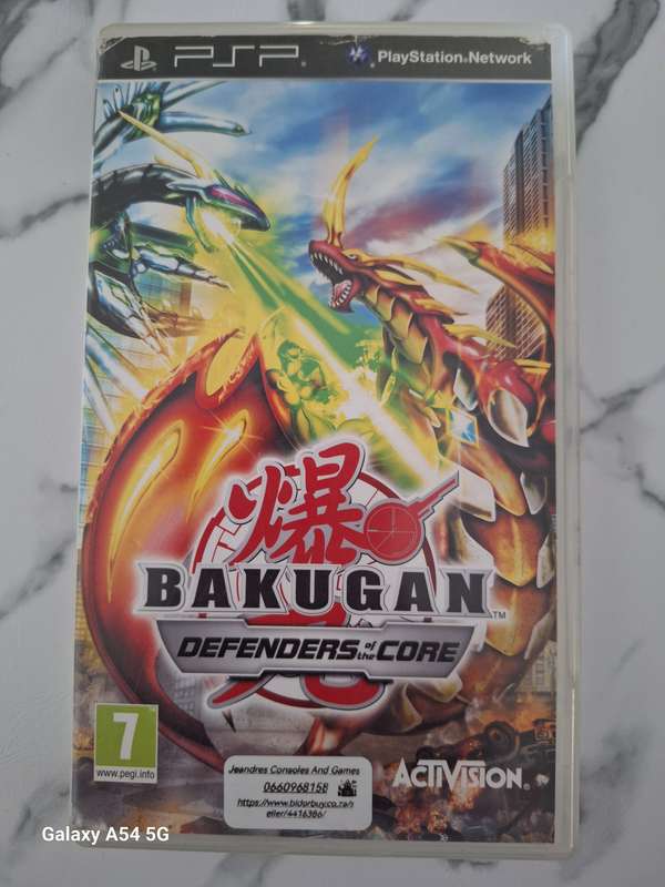 BAKUGAN : Defenders of the Core (PSP)- NEXT BUSINESS DAY SHIPPING!