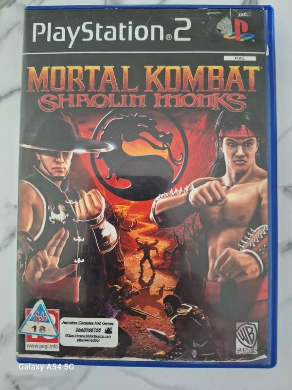 Mortal Kombat Shaolin Monks (PS2) - NEXT BUSINESS DAY SHIPPING!