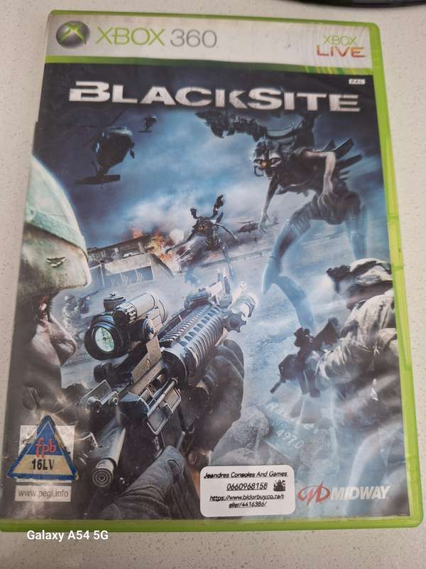 **CLEARANCE SALE** Blacksite (XBOX 360) - NEXT BUSINESS DAY SHIPPING!