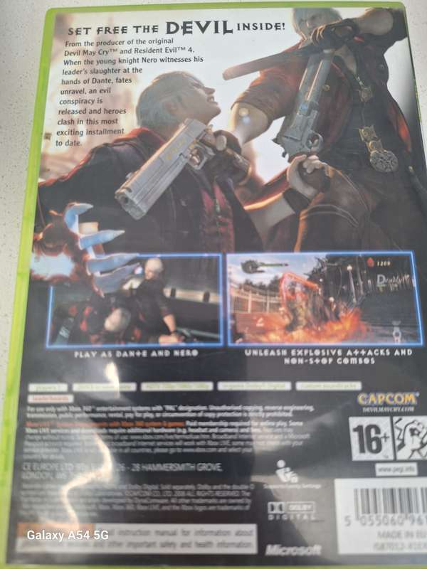 - CLEARANCE SALE! - Devil May Cry 4 (XBOX 360) - NEXT BUSINESS DAY SHIPPING!