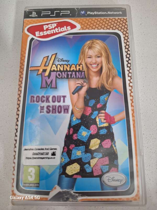 Hannah Montana: Rock Out the Show (PSP) - Essentials - NEXT BUSINESS DAY SHIPPING!