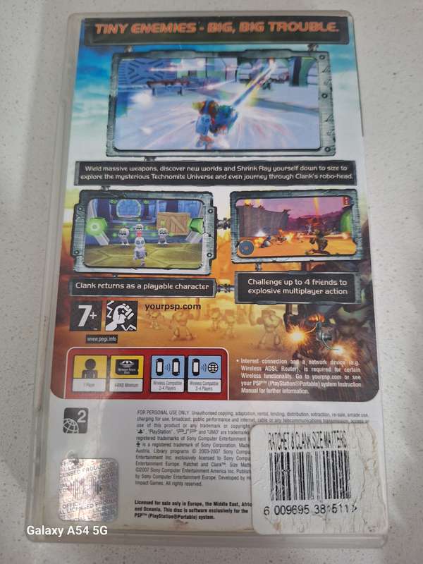 Ratchet & Clank: Size Matters (PSP) - NEXT BUSINESS DAY SHIPPING!