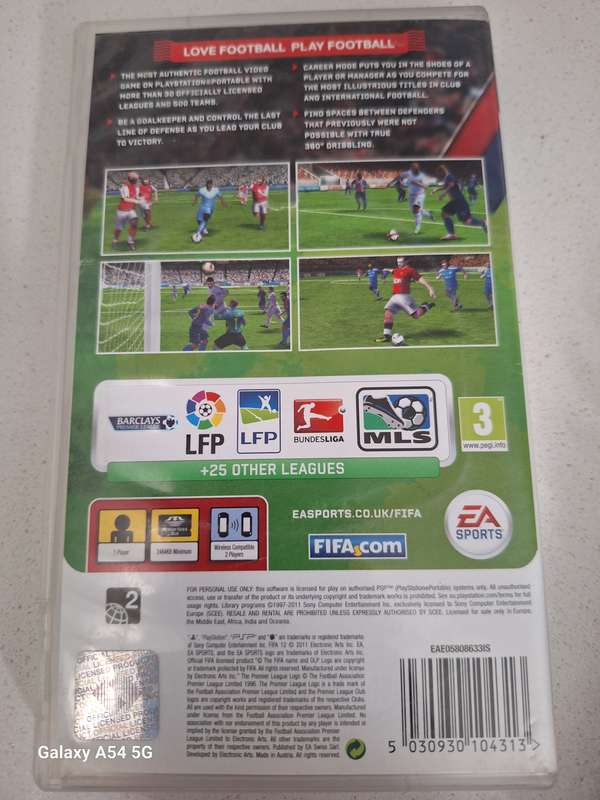 EA Sports FIFA 12 (PSP) - NEXT BUSINESS DAY SHIPPING!