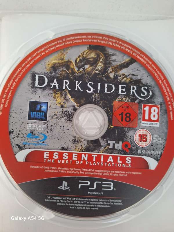 - CLEARANCE SALE! - Darksiders (PS3) (Cover Original, Disc Essentials) - NEXT BUSINESS DAY SHIPPING!