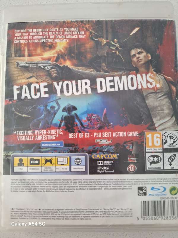 Devil May Cry (PS3) - NEXT BUSINESS DAY SHIPPING!