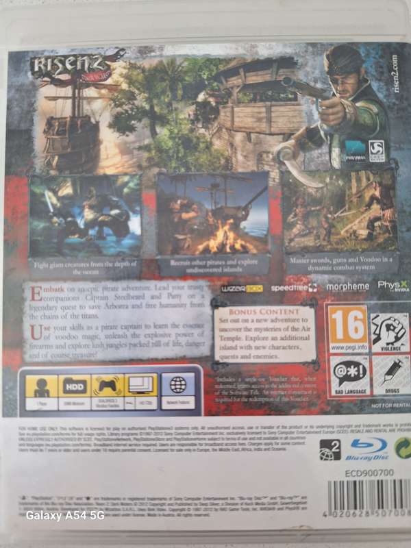 Risen 2: Dark Waters (PS3) - NEXT BUSINESS DAY SHIPPING!