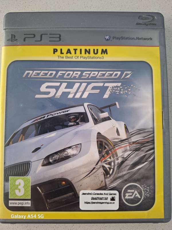 Need for Speed Shift - Platinum (PS3)