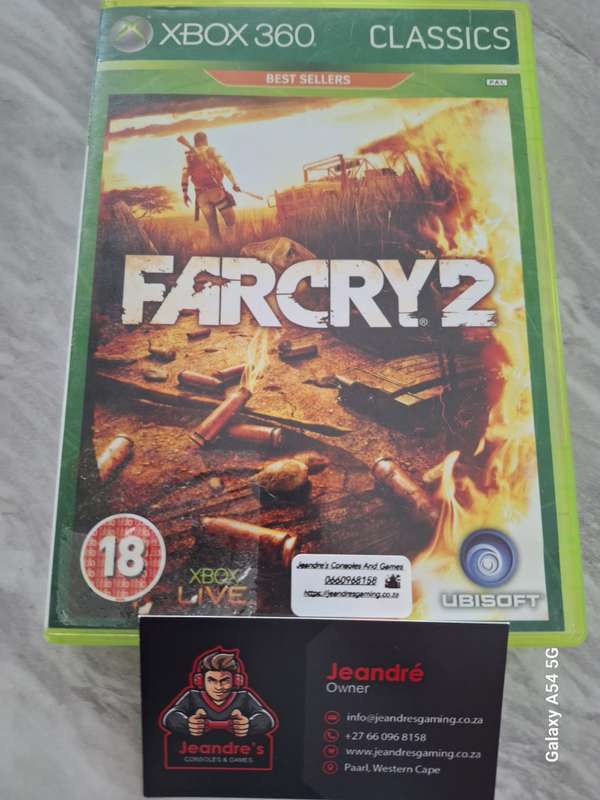 - CLEARANCE SALE! - Far Cry 2 - Classics (XBOX 360) - NEXT BUSINESS DAY SHIPPING!