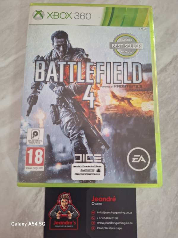 **CLEARANCE SALE** Battlefield 4 (XBOX 360) - NEXT BUSINESS DAY SHIPPING!