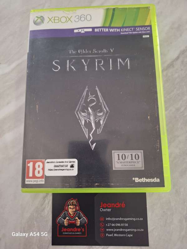 - CLEARANCE SALE! -  The Elder Scrolls V : Skyrim (XBOX 360) - NEXT BUSINESS DAY SHIPPING!