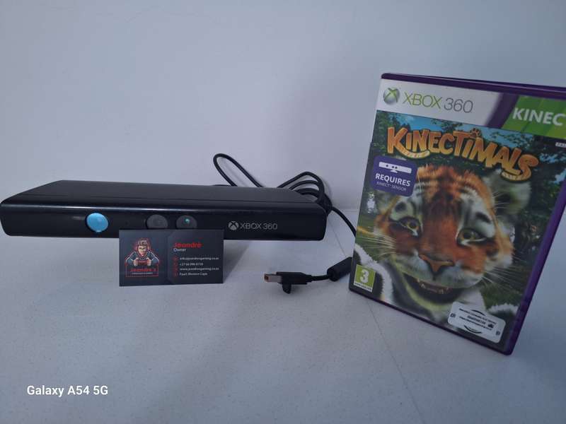 - CLEARANCE SALE! -  Kinect Sensor with KINECTIMALS Game (XBOX 360) / XBOX 360 KINECT WITH GAME