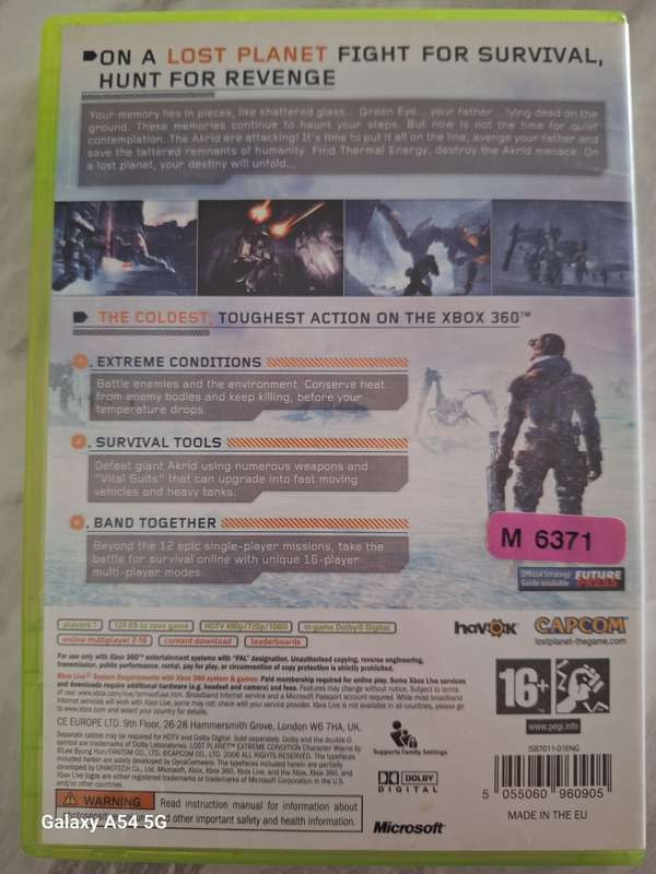 - CLEARANCE SALE! - Lost Planet Extreme Condition (XBOX 360) - NEXT BUSINESS DAY SHIPPING!
